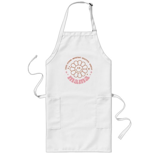 フローラママ ロングエプロン (正面)