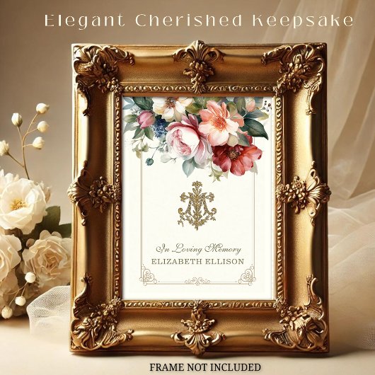 フローラマリアンクロス葬儀祈りの言葉カード