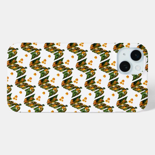 フローラマリア名 Case-Mate iPhoneケース (裏面 (横))