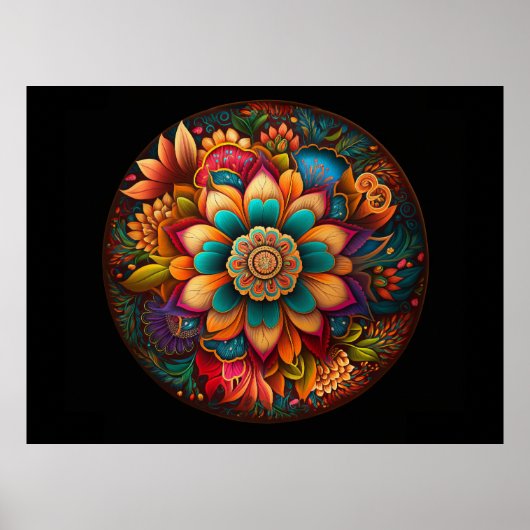 フローラマンダラス ポスター (正面)