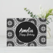 フローラマンダラバースデーパーティー白黒 シーズンカード (スタンド正面)