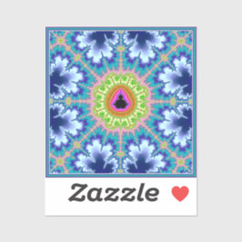 フローラマンデルブロットフラクタル シール