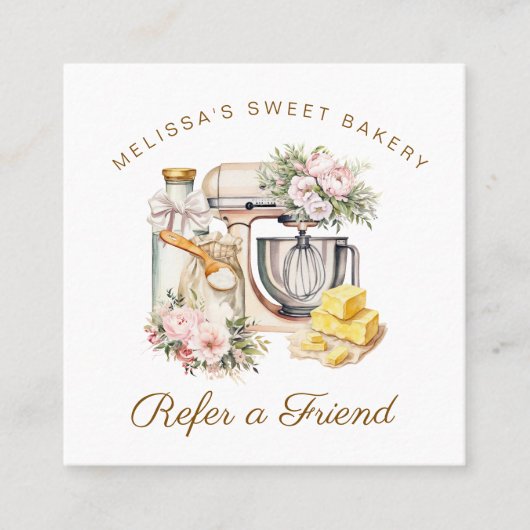 フローラミキサーベーカリー料理フレンド参照 紹介カード (正面)