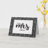 フローラミセスブライダルシャワーカード カード (黄色い花)