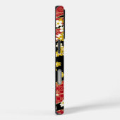 フローラミックス着物パターン Case-Mate iPhoneケース (裏面 / 右)