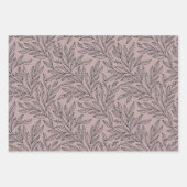 フローラミニマリストギフトラッピング紙 ラッピングペーパーシート (正面)