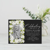 フローラミニマルお祝い 招待状 (スタンド正面)