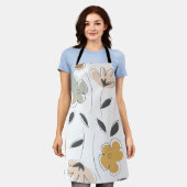 フローラミニマルなエプロン エプロン (着用した状態)