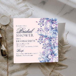 フローラミニマルのブライダルシャワー招待 招待状