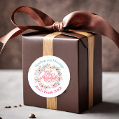 フローラミニマルイードムバラクのステッパーソナライズされたカー ラウンドシール