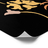 フローラミニマルテーマポスター ポスター (角)