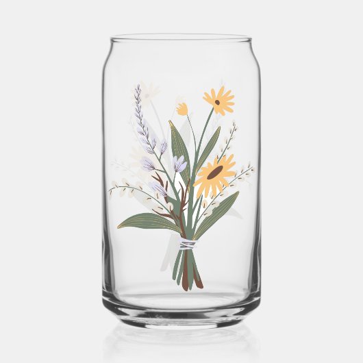 フローラミニマル ガラス缶 (正面)