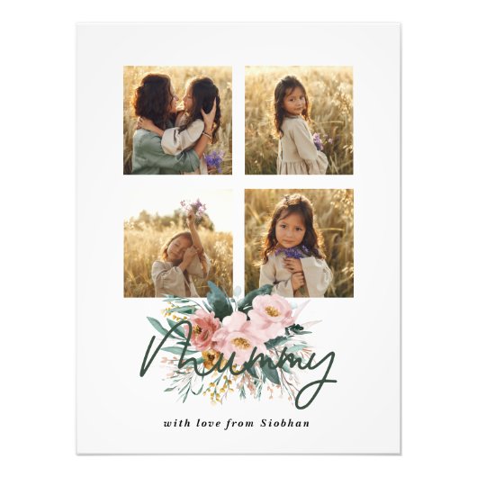 フローラミミ数々のーのエレガント写真 フォトプリント            (正面)