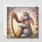 フローラミュージシャンバニーイースター シーズンカード (正面)