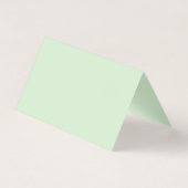 フローラミントグリーンテーブル番号カード (裏面)