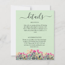 フローラミントグリーンQRコード結婚の式詳細