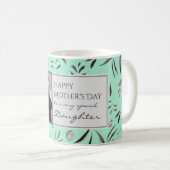 フローラミントハッピーマザーの日の娘の写真 コーヒーマグカップ (正面右)