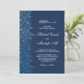 フローラムスリム結婚式招待状 招待状 (スタンド正面)