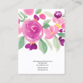 フローラムーブ紫水彩イヤリングディスプレイ 名刺 (裏面)