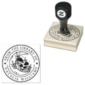 フローラムーンマッシュルーム ラバースタンプ (押印)