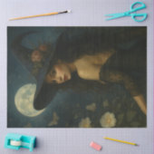 フローラムーンライトウィッチゴシックハロウィーンデクページ 薄葉紙 (クラフト)