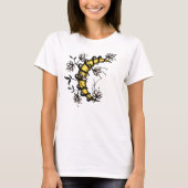 フローラムーン異教のウィッチー Tシャツ (正面)