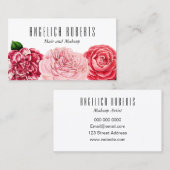 フローラメイクアップアーティスト/サロントレンディー名刺 名刺 (正面/裏面)