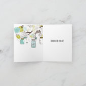 フローラメイスンジャースサンキュー サンキューカード (内部)