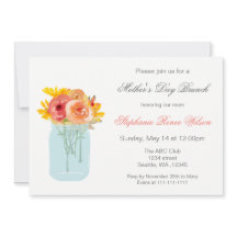 フローラメイスンジャールマザーズデイブランチ招待状