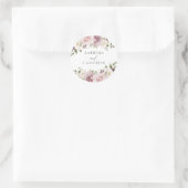 フローラメイヴ赤面エレガントウェディング封筒用シール ラウンドシール (バッグ)