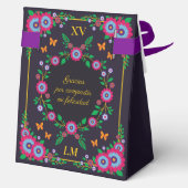 フローラメエレガントキシカンフォークアートフィエスタキンセアニェラ フェイバーボックス (裏面)