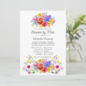 フローラメキシカンフィエスタブライダルシャワーバイメール 招待状 (スタンド正面)