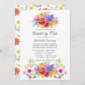 フローラメキシカンフィエスタブライダルシャワーバイメール 招待状 (正面/裏面)