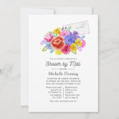 フローラメキシカンフィエスタブライダルシャワーバイメール 招待状 (正面)