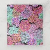 フローラメキシカンフィエスタマンダラテーブルカード プレイスカード (内部開封)