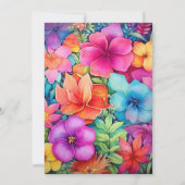 フローラメキシカンフィエスタ結婚フローラ 招待状 (裏面)