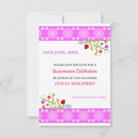 フローラメキシカンフィエスタ&パペルピカドホワイト セーブザデート (裏面)