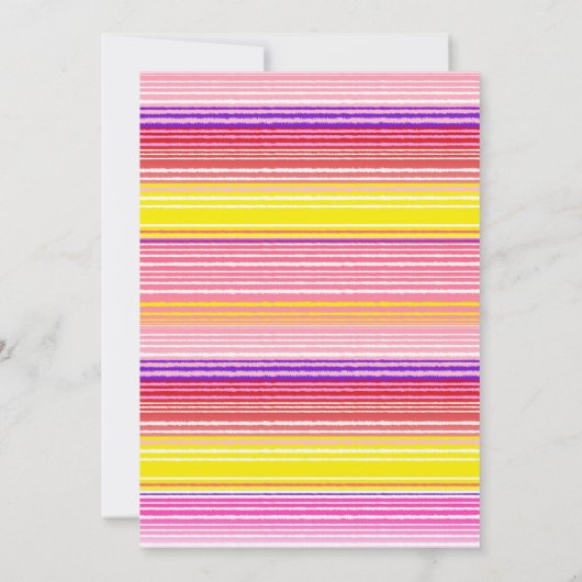 フローラメキシコガール《キリスト教》洗礼式や命名式招待状 招待状 (裏面)