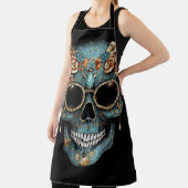 フローラメキシコスカルの日の死んだディアデムエルト エプロン (インサイチュ)