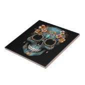 フローラメキシコスカルの日の死んだディアデムエルト タイル (側面)