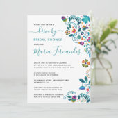 フローラメキシコスタイルドライブバイブライダルシャワー 招待状 (スタンド正面)