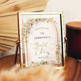 フローラメドウブライダルシャワーへようこそ ポスター