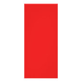 フローラメニューレッドローズ結婚フラワーズブライダルシャワー ラックカード (裏面)