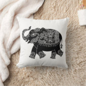 フローラメヘディエレファント装飾用クッション クッション (ブランケット)