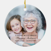 フローラメモリアル セラミックオーナメント (裏面)