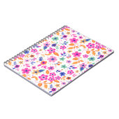 フローラメモ帳 ノートブック (左側)