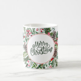 フローラメリークリスマス コーヒーマグカップ
