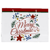 フローラメリークリスマス ラージペーパーバッグ (裏面)