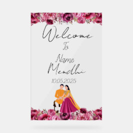 フローラメンディアクリル徴候 アクリルサイン