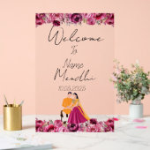 フローラメンディアクリル徴候 アクリルサイン (ウェディング)